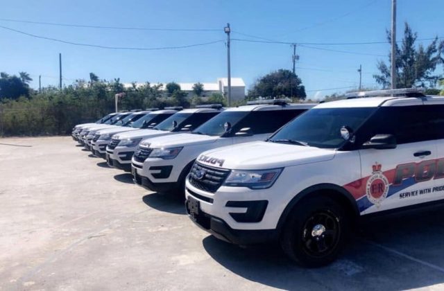 Royal Turks and Caicos Islands Police Force vehicle